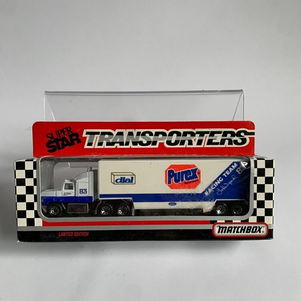 Matchbox Super Star Transporters Purex 1993 Vintage NOS New